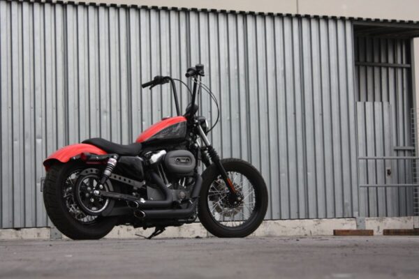 1" Narrow Bottom Ape Hanger Handlebar - Image 2