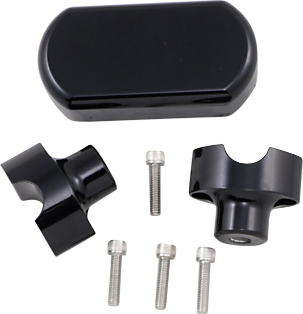 Solid Handlebar Riser & Top Clamp Kit - Image 2