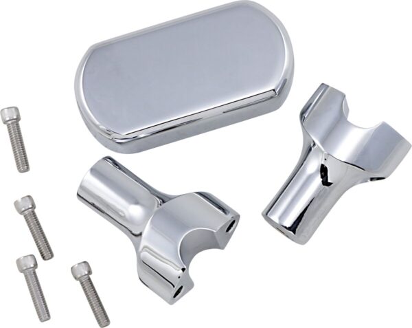 Solid Handlebar Riser & Top Clamp Kit - Image 2