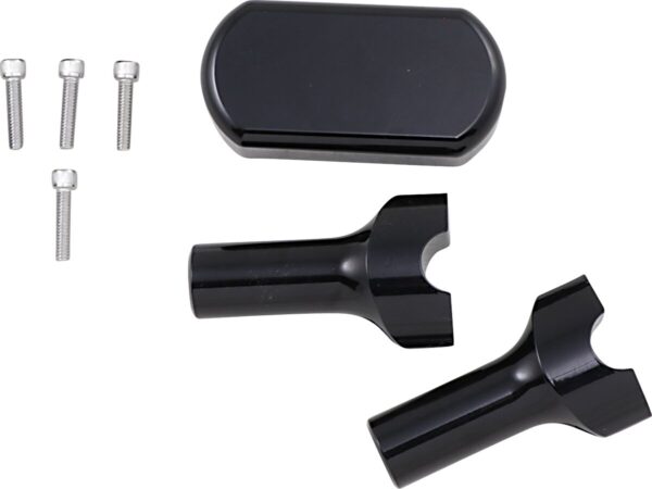 Solid Handlebar Riser & Top Clamp Kit - Image 2