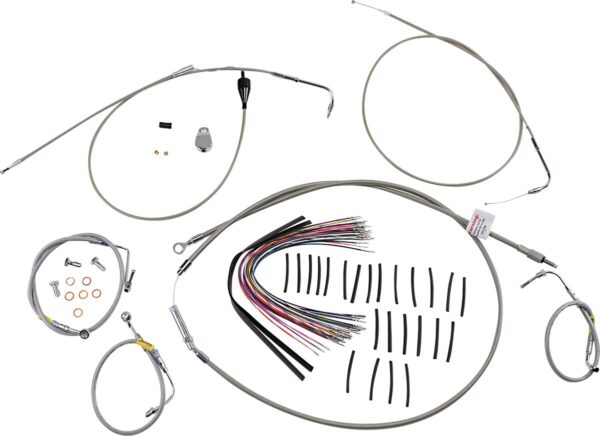 Control Kit for Early Touring Bikes with Bagger Bar Handlebars - Image 2