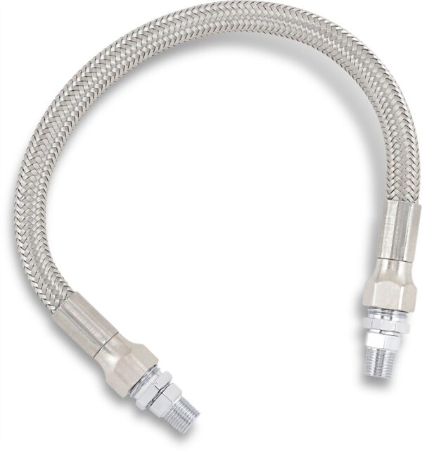 Universal Stainless Steel Braided Oil Line - Image 2