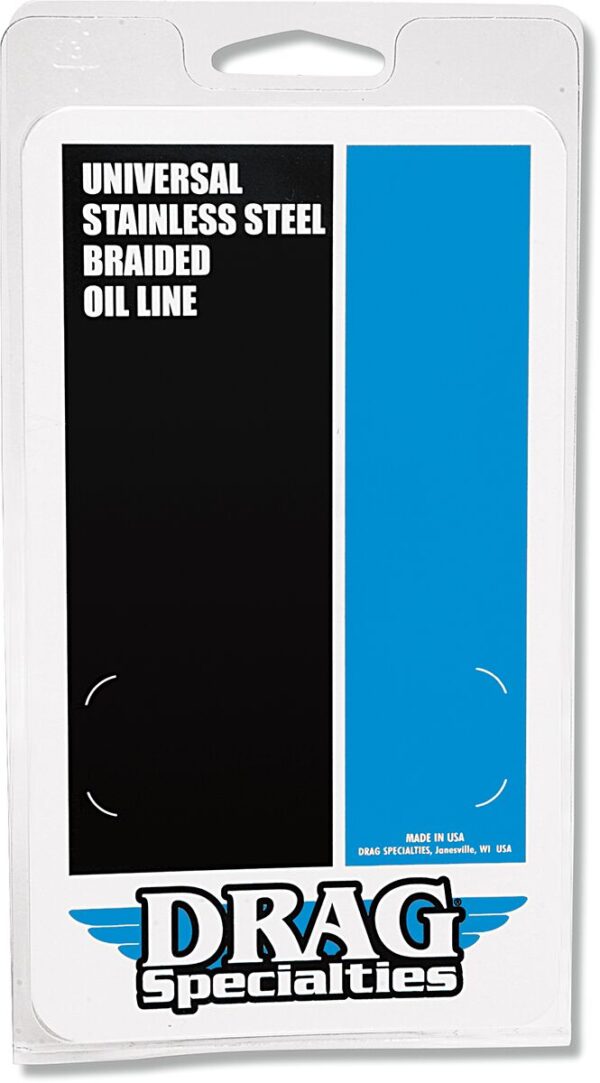Universal Stainless Steel Braided Oil Line - Image 3