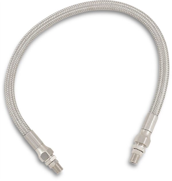 Universal Stainless Steel Braided Oil Line - Image 2