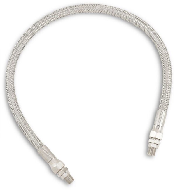 Universal Stainless Steel Braided Oil Line - Image 2