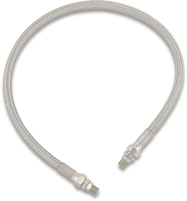 Universal Stainless Steel Braided Oil Line - Image 2
