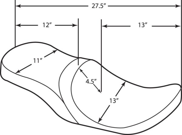Low Profile Touring Seat - Image 7