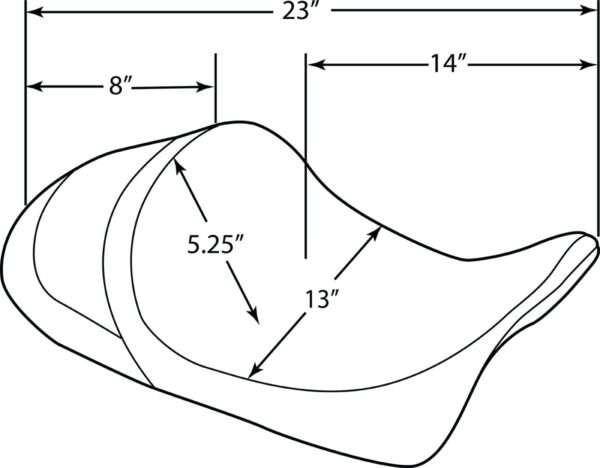 EZ-ON Mount Forward Low Solo Seat - Image 5