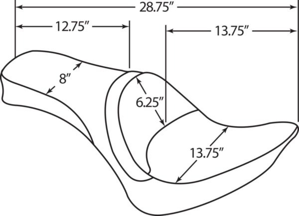 One-Piece Solo-Style Leather Seat - Image 5