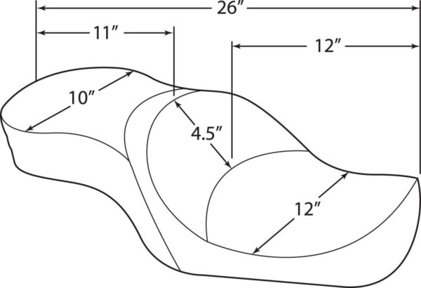 Low-Profile  Touring Seat - Image 5