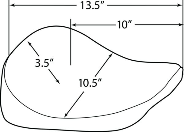Bobber Solo Seat - Image 3