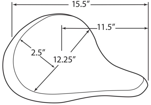 Large Spring Solo Seat - Image 3