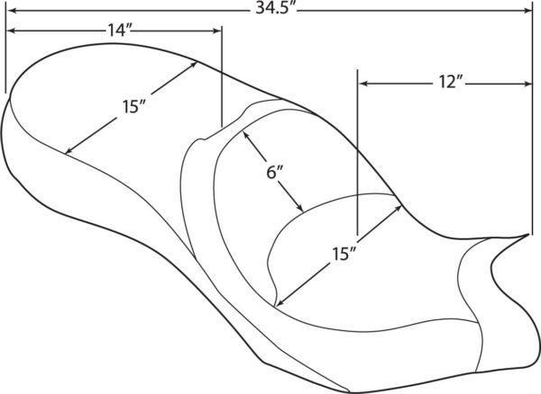 Low-Profile Touring Seat - Image 5