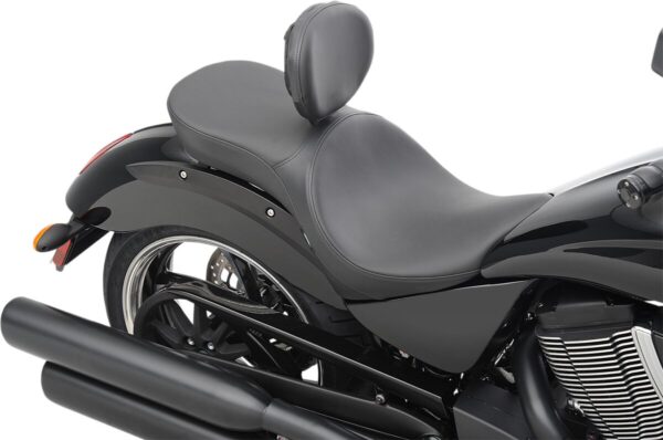 Ez Glide II™ Backrest Compatible Low-Profile Leather Touring Seat - Image 2