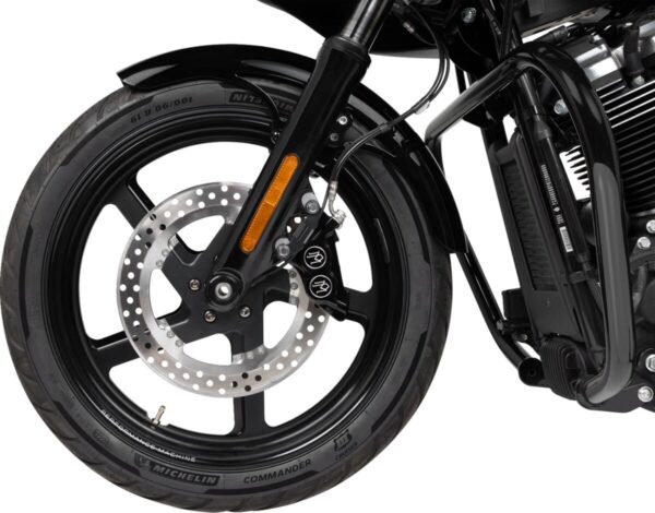 Hugger Front Fender with Mounting Blocks for Softail/Dyna - Image 3