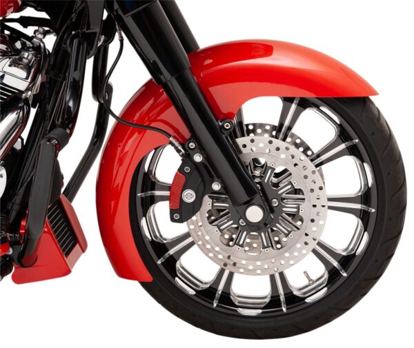 Hugger Front Fender with Mounting Blocks for Softail/Dyna - Image 3