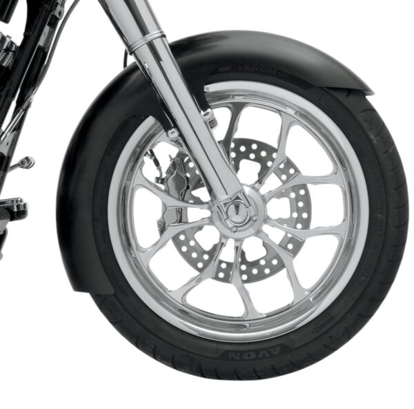 Hugger Front Fender with Mounting Blocks for Softail/Dyna - Image 2