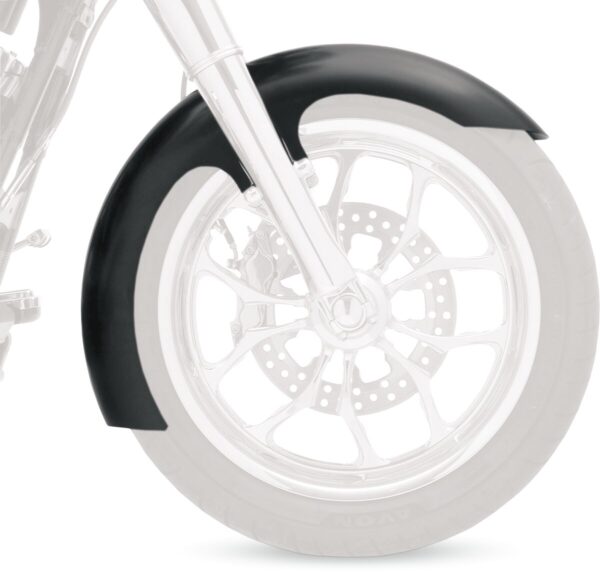 Hugger Front Fender with Mounting Blocks for Softail/Dyna - Image 4