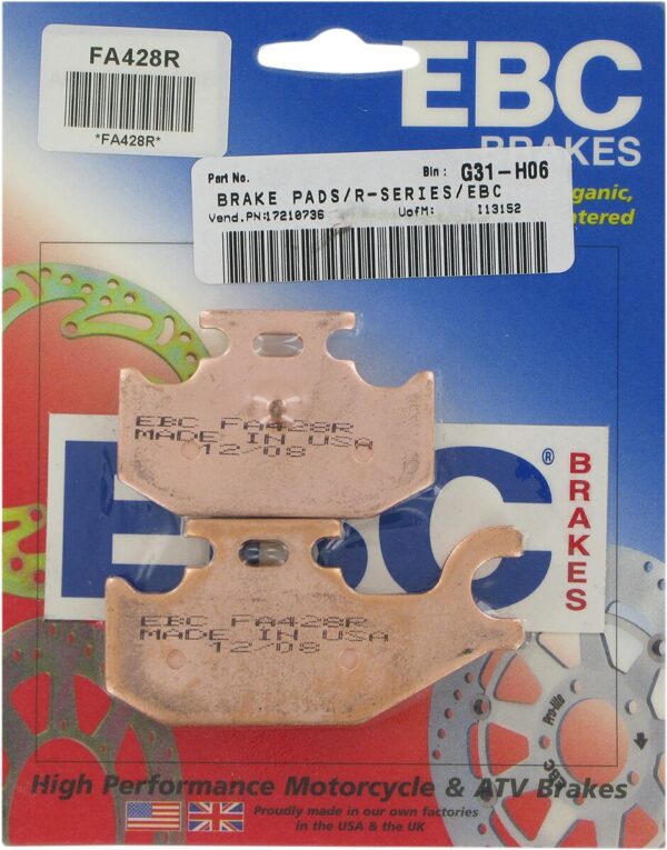 Long-Life Sintered "R" Brake Pads - Image 2