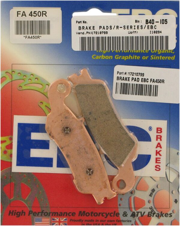 Long-Life Sintered "R" Brake Pads - Image 2