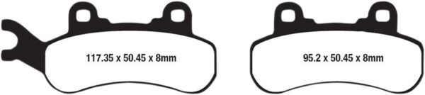 Long-Life Sintered "R" Brake Pads - Image 2