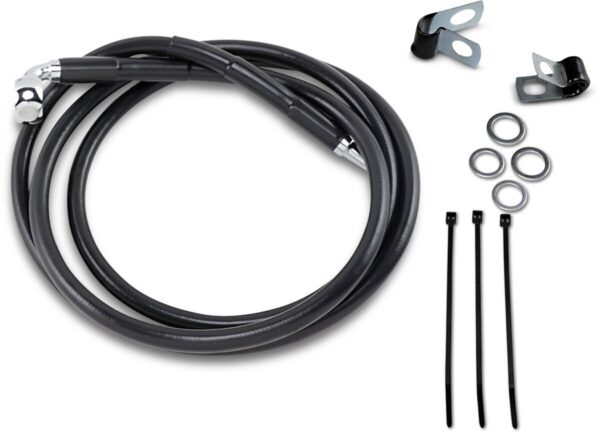 Extended Length Black Vinyl Brake Line Kit - Image 2