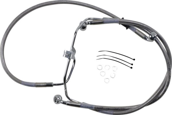 Extended Length Stainless Steel Brake Line Kit - Image 2