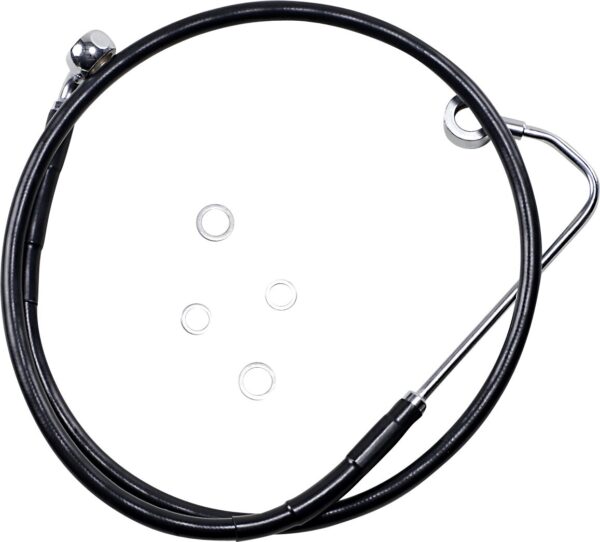Extended Length Black Vinyl Brake Line Kit - Image 2