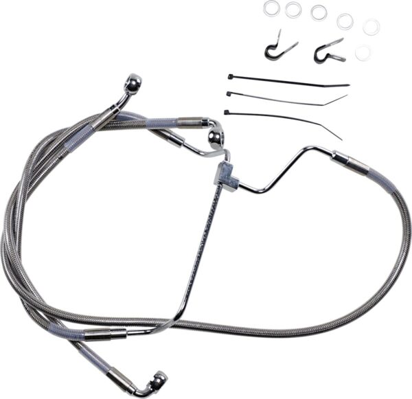 Extended Length Stainless Steel Brake Line Kit - Image 2