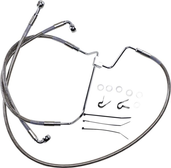 Extended Length Stainless Steel Brake Line Kit - Image 2
