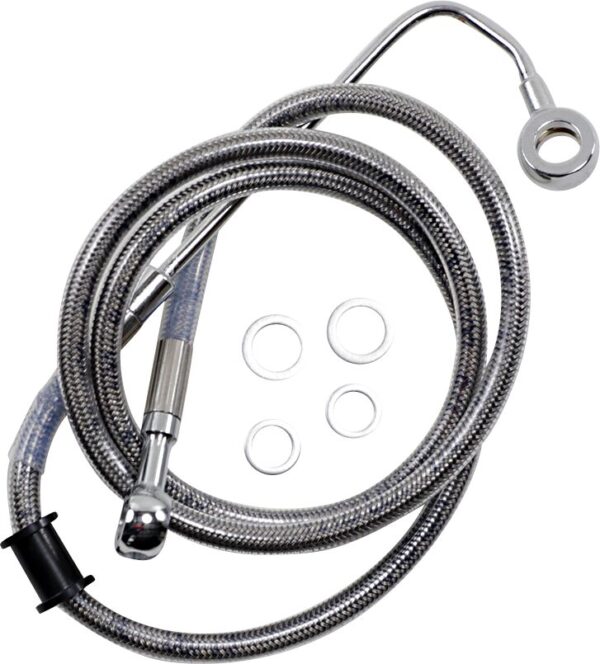 Extended Length Stainless Steel Brake Line - Image 2