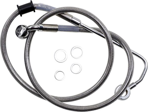 Extended Length Stainless Steel Brake Line - Image 2