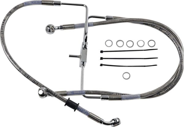 Extended Length Stainless Steel Brake Line - Image 2