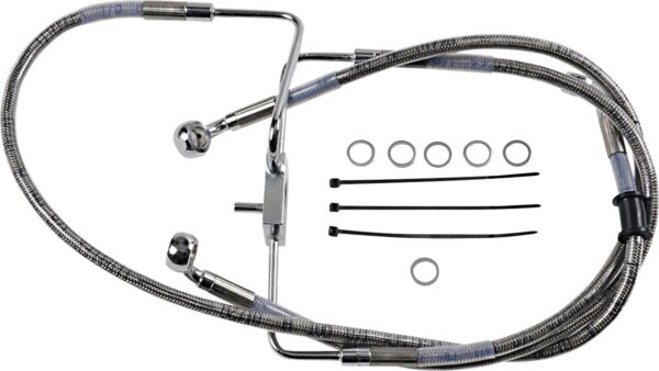 Extended Length Stainless Steel Brake Line - Image 2