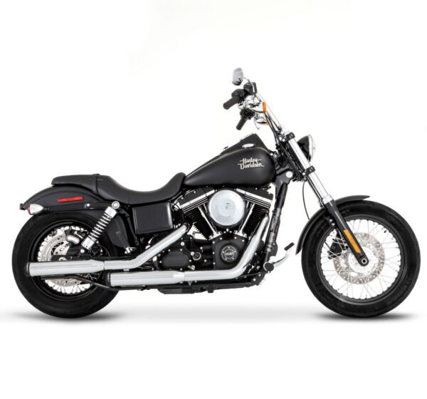 3" Muffler Slip-On Duals for Dyna - Image 2