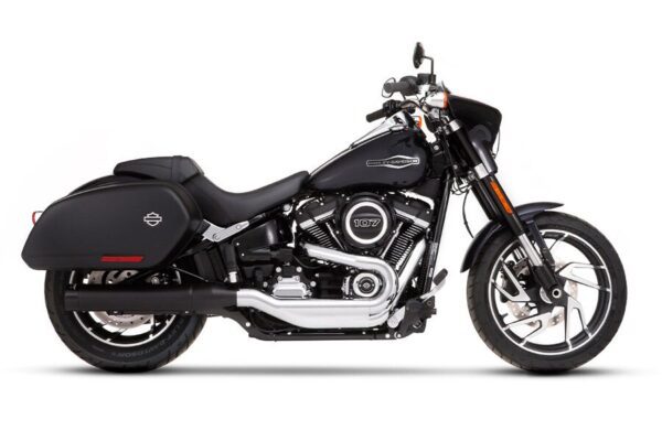4" Muffler Slip-On for Softail Sport Glide - Image 2
