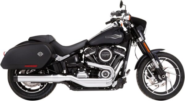 4" Muffler Slip-On for Softail Sport Glide - Image 2