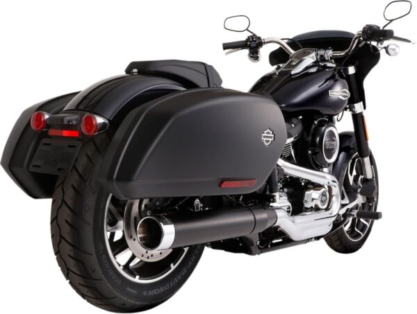 4" Muffler Slip-On for Softail Sport Glide - Image 2