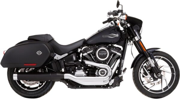 4" Muffler Slip-On for Softail Sport Glide - Image 3