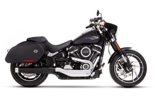 4" Muffler Slip-On for Softail Sport Glide - Image 4
