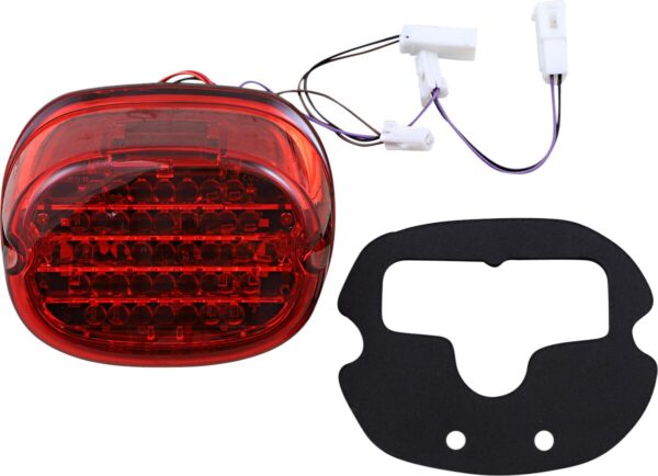 Low Profile LED Taillight with Integrated Auxiliary Turn Signals - Image 2