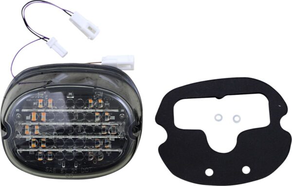 Low Profile LED Taillight with Integrated Auxiliary Turn Signals - Image 2