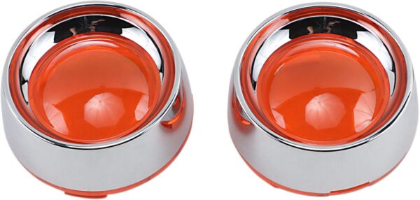 Deep-Dish Bezels with Lens for Bullet Turn Signals - Image 4