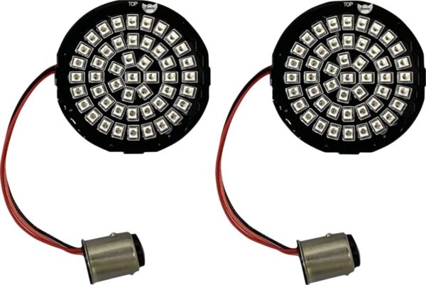Genesis® 4 Red Ring LED Turn Signal Inserts - Image 3