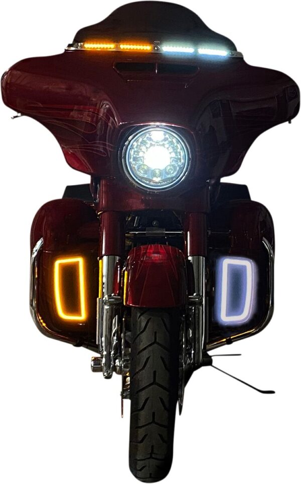Lower Fairing Amber/White Light Inserts - Image 4