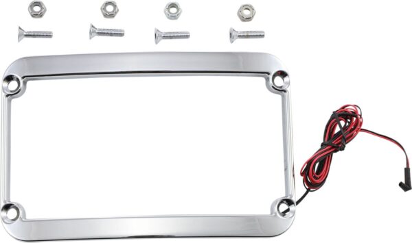 The One Rear Fender Lighted License Frame - Image 2