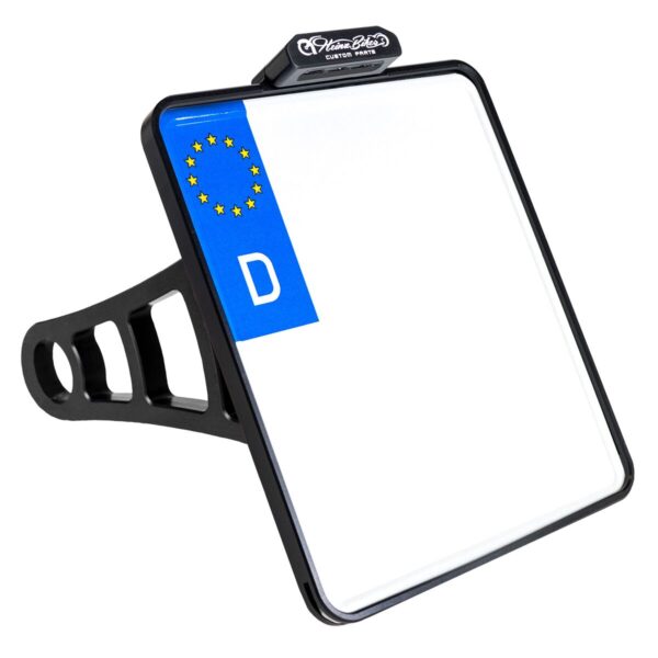 Side Mount License Plate Holder w/Plate Lights - Image 2