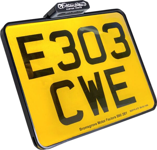 License Plate With Taillight - Image 2