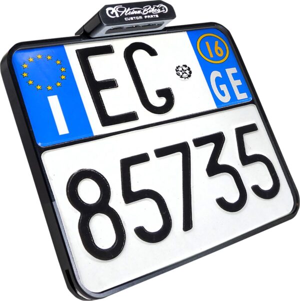 License Plate With Taillight - Image 2
