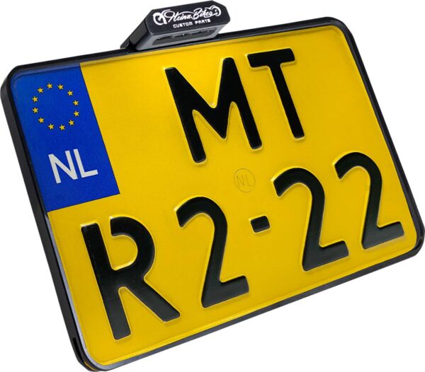License Plate With Taillight - Image 2